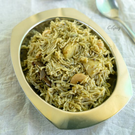 Mint Pulao