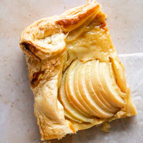 Maple Apple Galette with Puff Pastr