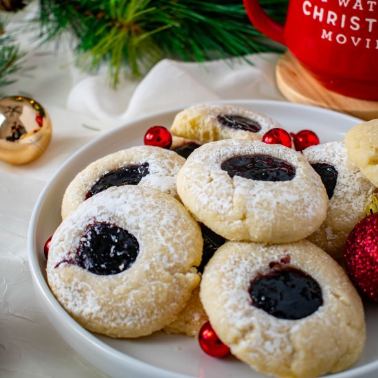 Classic Thumbprint Cookies