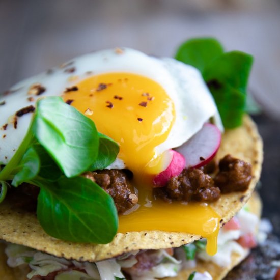 Ground Turkey Tostada