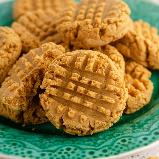 almond flour peanut butter cookies