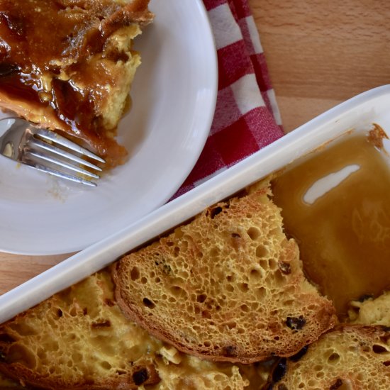 Panettone French Toast Casserole