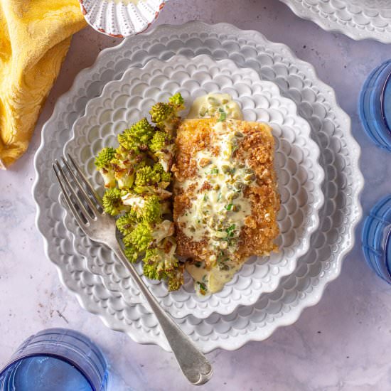 Fried Fish with Tartar Sauce