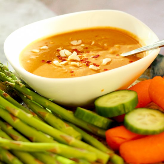 The Best Asian Peanut Sauce