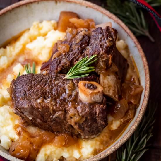 Korean Inspired Braised Short Ribs