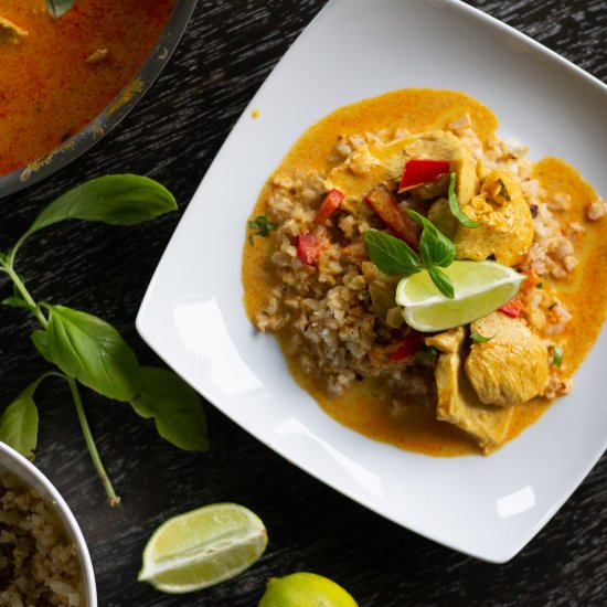 Easy, Delicious, Coconut Thai Curry