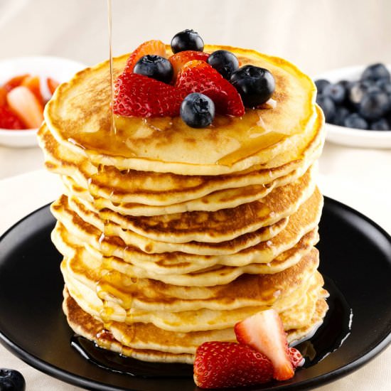 Healthy Homemade Pancake Recipe