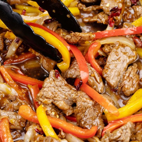 Chinese Pepper Steak Recipe