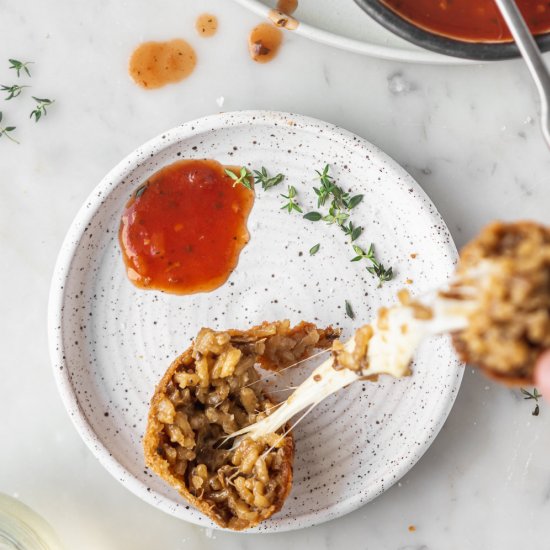 porcini truffle arancini