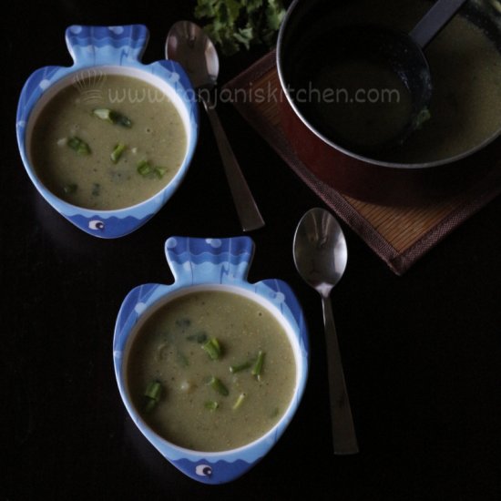 Creamy cauliflower soup