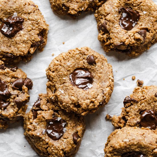 4 Ingredient Almond Butter Cookies