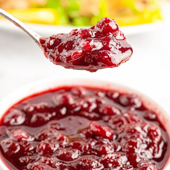 Instant Pot Cranberry Sauce