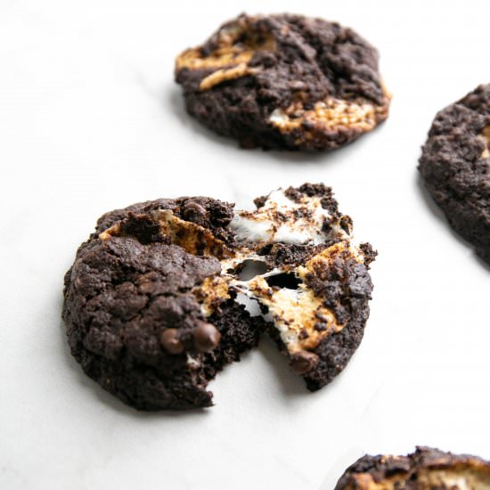 Hot Chocolate Cookies