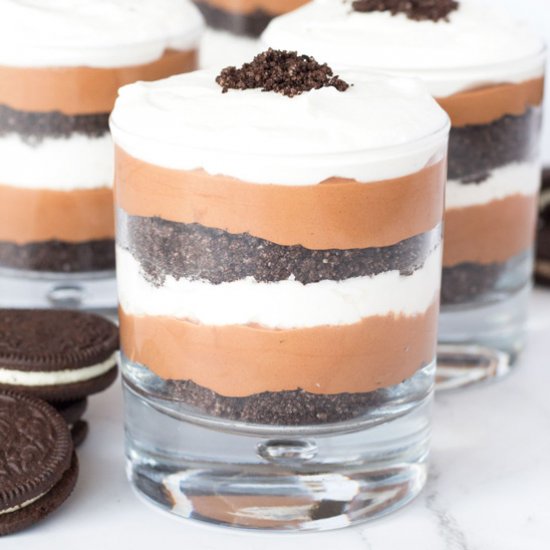 French Silk Chocolate Mousse Parfai