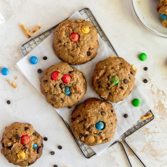 Healthy Kitchen Sink Cookies