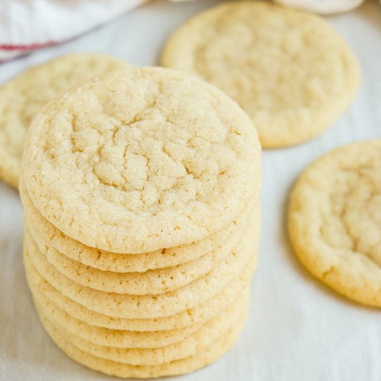 No-Roll Sugar Cookies