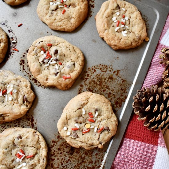 toffee chocolate chip cookies