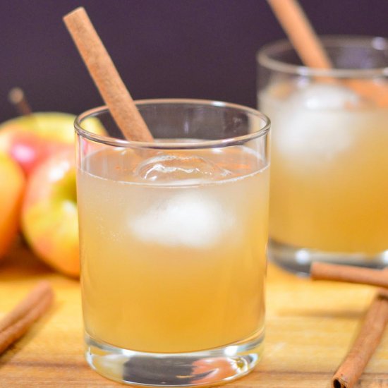 Apple Cider Whiskey and Ginger Beer