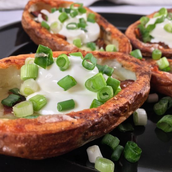 Air Fryer Potato Skins