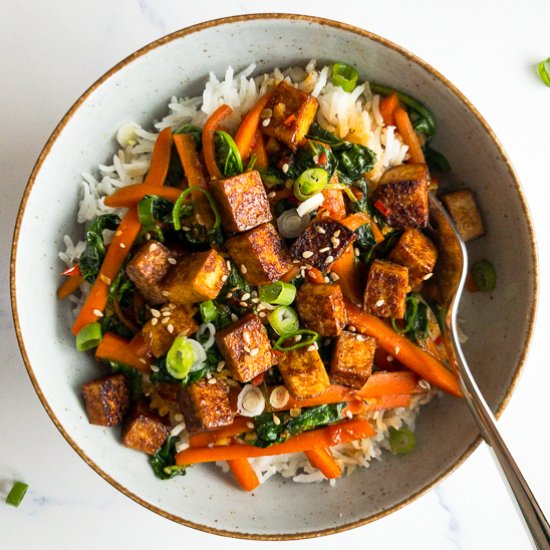 Veggie Tofu Stir Fry