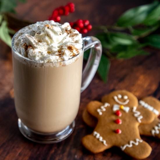 Homemade Gingerbread Latte