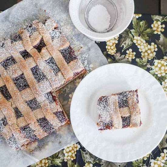 Gluten-Free Raspberry Linzer Cake