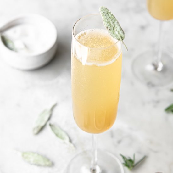 honey pear bellini