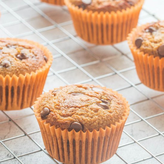 Gluten Free Gingerbread Muffins