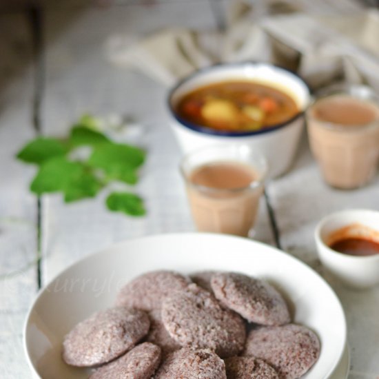 Finger millet idli