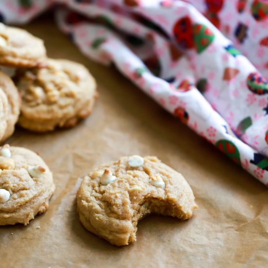 Easy White Chocolate Chip Cookies