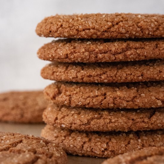 Jumbo Ginger Cookies