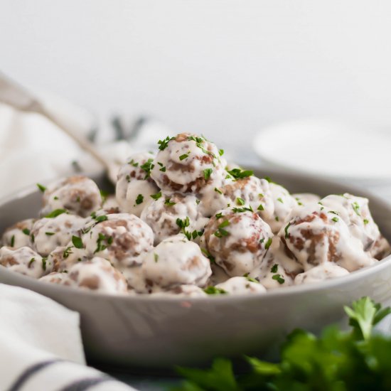 3 Ingredient Swedish Meatballs