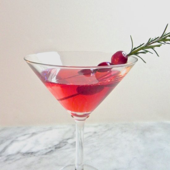 Spiced Cranberry Vodka