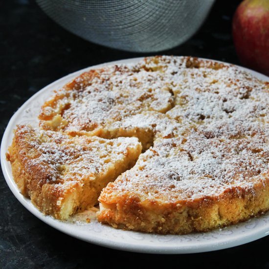 French apple cake