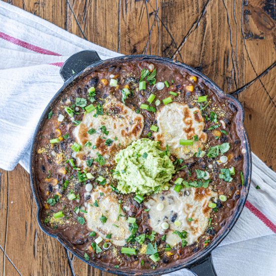 Vegan Black Bean Queso Dip