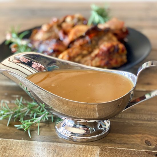 Make Ahead Homemade Turkey Gravy