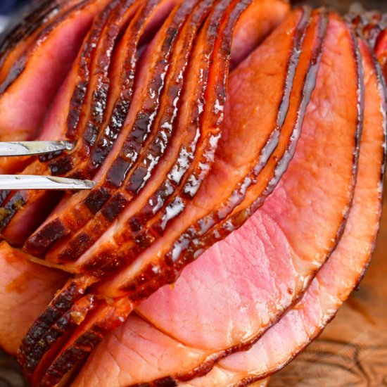 SMOKED HAM WITH BROWN SUGAR HAM GLA