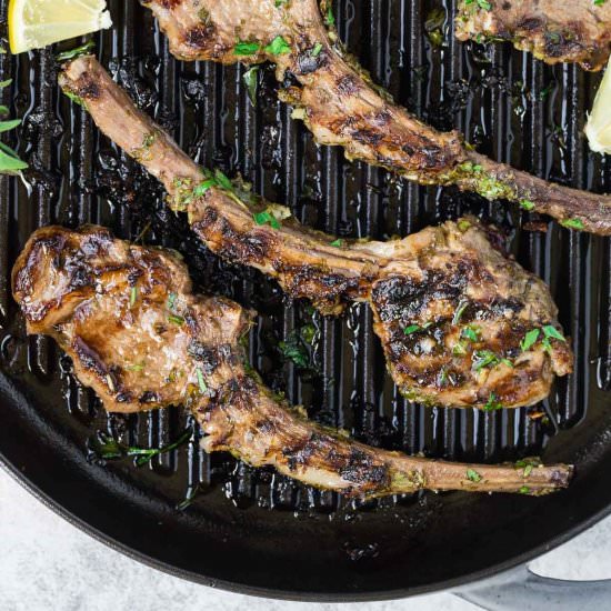 Marinated Lamb Chops