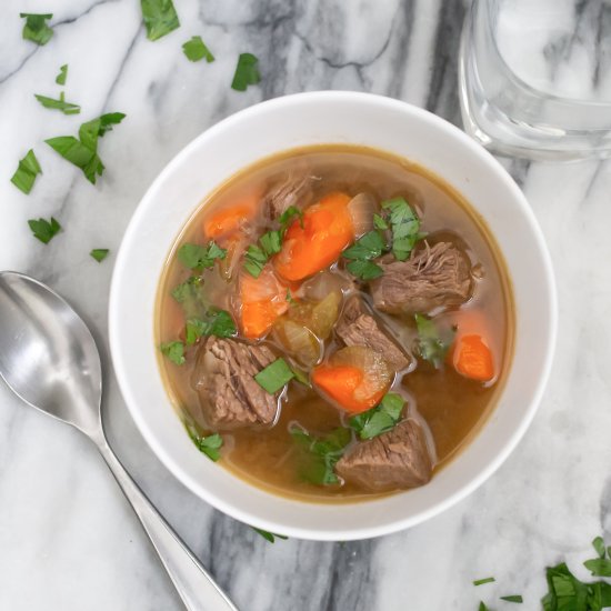 Tender Beef Soup