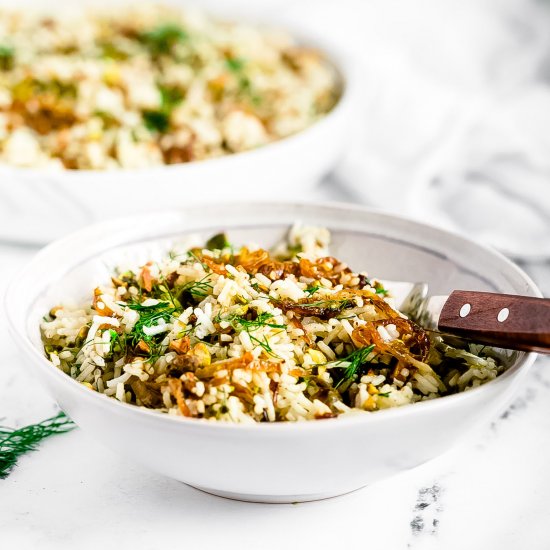 Addictive Lemon Dill Rice