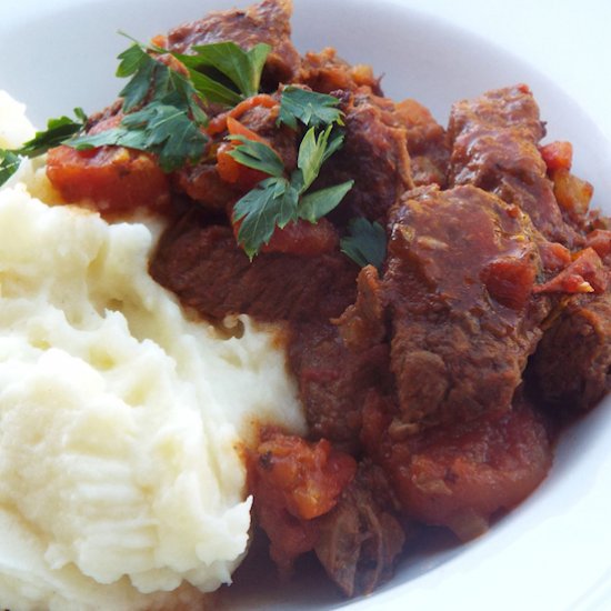 Italian Beef Stew with Rosemary