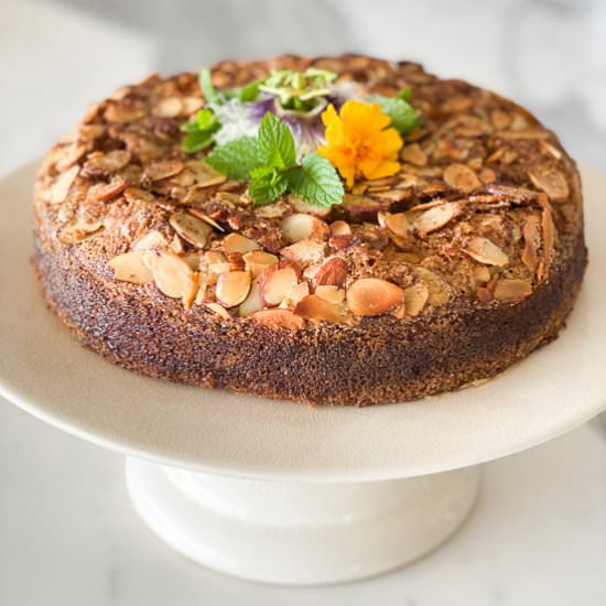 Pumpkin olive oil cake w espresso