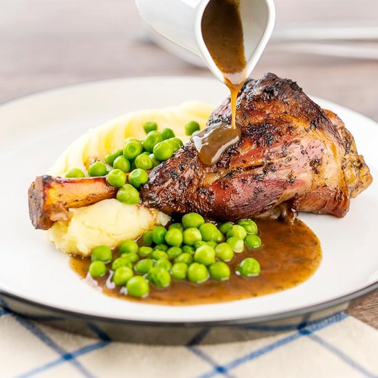 Minted Lamb Shanks