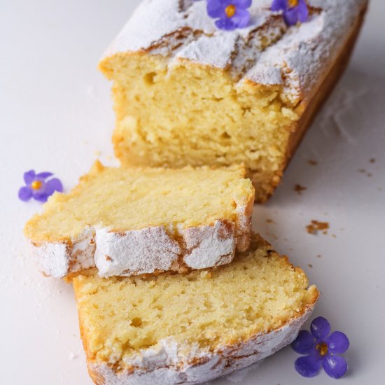 Vegan Lemon Pound Cake