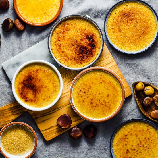 Chestnut Crème Brûlée