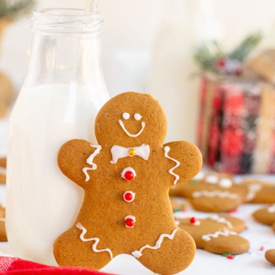 The Yummiest Gingerbread Men Recipe