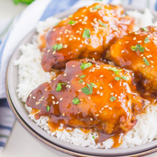 Slow Cooker Teriyaki Chicken