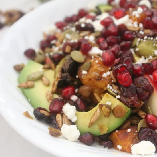 Butternut Squash and Lentil Salad