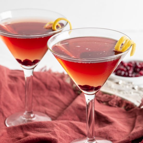 Pomegranate martini