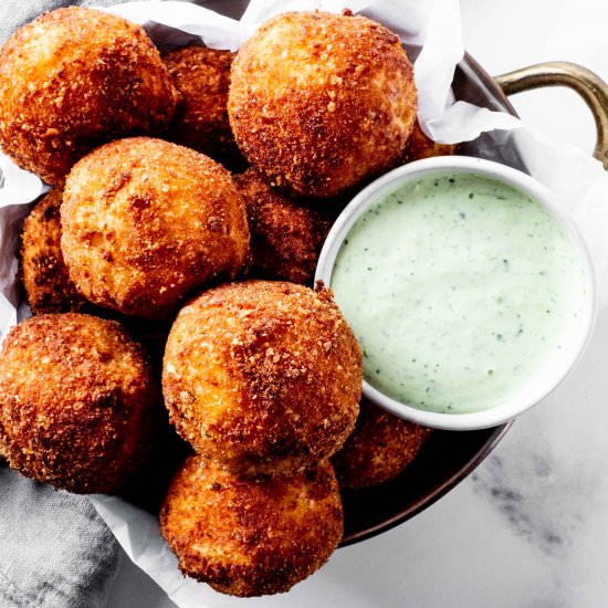 mashed potato croquettes